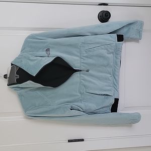 The North Face reversible pullover jacket. Size M. Green